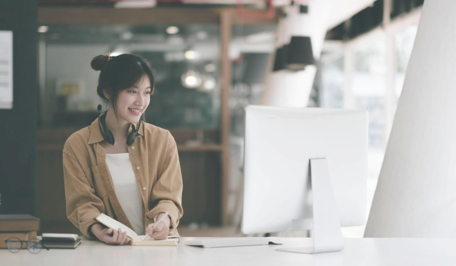 Business professionals analyzing financial charts and business model components